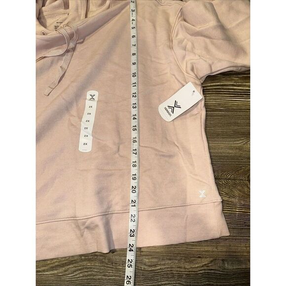 Xersion Hooded Peach Whip Long Sleeve Sweatshirt. Size 2XL. NWT. 10 - Picture 7 of 7